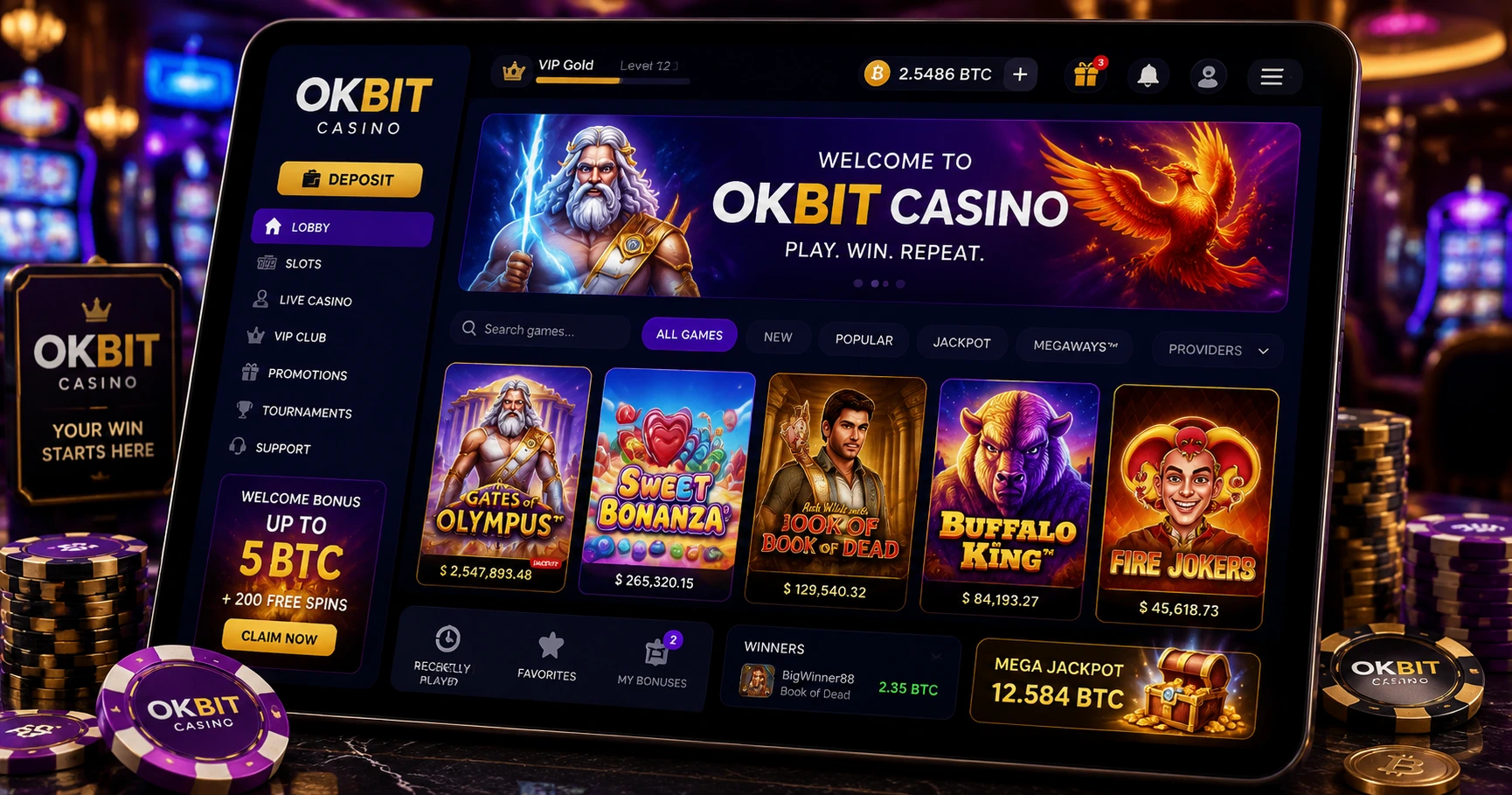 Discover the Exciting World of okbit casino and Its Features - image 1 Discover the Exciting World of okbit casino and Its Features - image 1